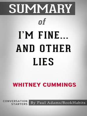 cover image of Summary of I'm Fine...And Other Lies